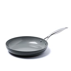 GreenPan-Frying-Pan-Non-Stick-Toxin-Free-Ceramic-Pan-Induction-Oven-Safe-Cookware-28-cm-Grey GreenPan Valencia Pro Hard Anodised Hard Anodised Healthy Ceramic Non-Stick 28 cm Frying Pan Skillet, PFAS Free…
