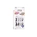 KISS Glam Fantasy Ultimate Diamond Nails Silver Stiletto 28 Nails KGFD05X