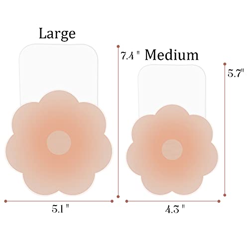 Nippleless Covers-Breast Lift Pasties Adhesive Backless Strapless Bra