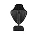 HuntGold Velvet&Plastic Black Bracelet Small Stand Display Pedestal Chain Jewelry Holder