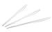Stack Man Medium Weight Plastic Knives, White, 400 per Case