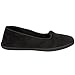 Dearfoams Women's 745 Slipper, Black, Large / 9-10 B(M) US