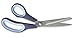 Mundial 9.5-Inch Cushion Soft Professional Dressmaker Shears - with Comfortable Blue Handle and Micro-Serrated Bottom Blade for Effortless Dressmaking and Precision Cuts