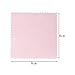 Pengxiaomei 50 Pack Jewelry Cleaning Cloth, Polishing Cloth for Sterling Silver Gold Platinum (Pink)