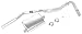 Dynomax Super Turbo 17464 Exhaust System Kit for Ford Ranger