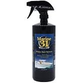 Marine 31 Mildew Stain Remover &amp; Cleaner | Eliminates Stains from Marine, Boat, Home &amp; Patio Surfaces | Cleans Bathrooms, Showers &amp; More | M31-371 | 32oz