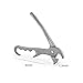 SHANGPEIXUAN Pizza Pan Gripper for Deep Pizza Pans,Heavy Duty Cast Aluminum Pan Tongs,Great for Pulling Hot Pizza Pan out of the Microwave,Oven … …