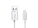 [Apple MFi Certified] RAVPower® 6ft / 1.8m Premium Extra Long Lightning to USB Cable with Ultra Compact Connector Head for iPhone, iPod and iPad (White)