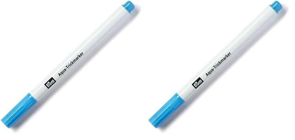 Prym Aqua Trick Marker Water Erasable, Blue (Pack of 2)