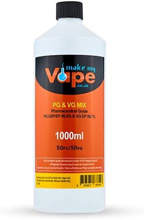 Pharmaceutical Grade 50pg 50vg Mix 1l Amazon Co Uk Health Personal Care