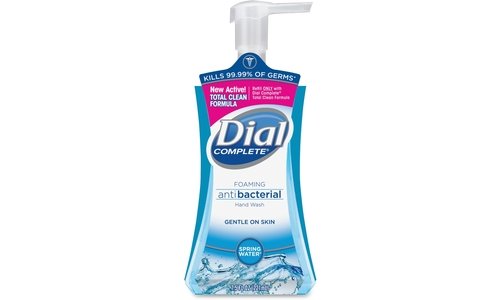 Dial 05400 7.5 Oz Spring Water Anti-Bacterial Foaming Hand Soap