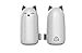 EMIE Cute Cat 10000mAh External Battery Power Bank, Adorable Fast Charging Protable Charger for iPhone 8 X 7 6 6S Plus 5S, iPad, Samsung Galaxy, Smart Phones and Tablets