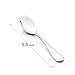 Sweese 3703 Teaspoons, Espresso Spoons, Dessert Spoons, Set of 12 - Heavy-duty Stainless Steel, Restaurant & Hotel Quality, 5.5 inches