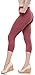 LMB Lush Moda Extra Soft Capri Leggings - One Size - Variety of Colors - Mulberry
