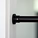 Room/Dividers/Now Tension Curtain Rod, Adjustable Heavy-Duty Tension Rod No Drilling Required, 28-50 Inch, Black Curtain Tension Rod with Strong Hold and Easy Setup for Windows, Closets and Spaces