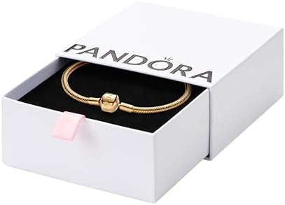Amazon.com: PANDORA-Sparkling Infinity Heart Clasp Snake Chain