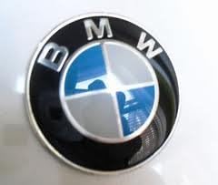 BMW Steering Wheel Center Cap Emblem Sticker BMW M3 M5 M6 1 2 3 4 5 6 Series blue+black
