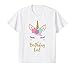 Kids Unicorn Birthday T-Shirt, Unicorn Gift, Birthday Outfit 6 White