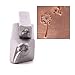 Dandelion & Fluff Metal Stamp, 2 Pc 11mm and 3mm Wishing Flower Make a Wish Punch Stamping Tool for Hand Stamped DIY Jewelry Crafts - Beaducation Original Metal Design Stamps