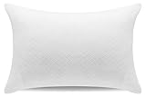 Familamb Shredded Memory Foam Pillows for Sleeping Adjustable Bed Pillows with Washable Bamboo Cover Sleeping Pillow for Side/Stomach/Back Sleepers Hypoallergenic and Dust Mite Resistant Queen Size