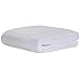 EarthLite Flannel Massage Table Sheet Set Essentials – Commercial Grade, Soft, Double-Napped 3-Piece Set (Top, Fitted, Face Pillow Cover) (Updated), White (44356)