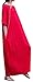 Soojun Women's Elegant Chinese Retro Cotton Linen Maxi Dresses with Belt,Red,One Size