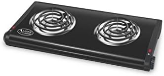 Home N Kitchenware Collection Electric Double Plates Burner (1500W), Premium Portable Electric Stove