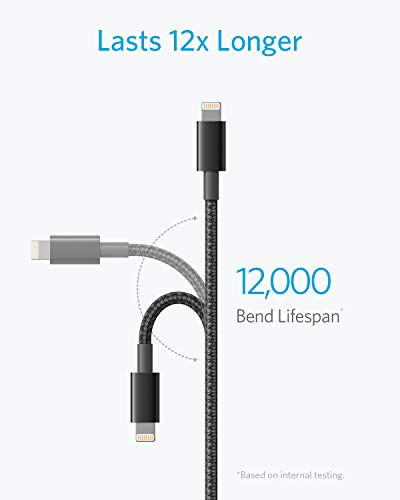 2 Anker+Premium+Lightning+Certified+Chargers