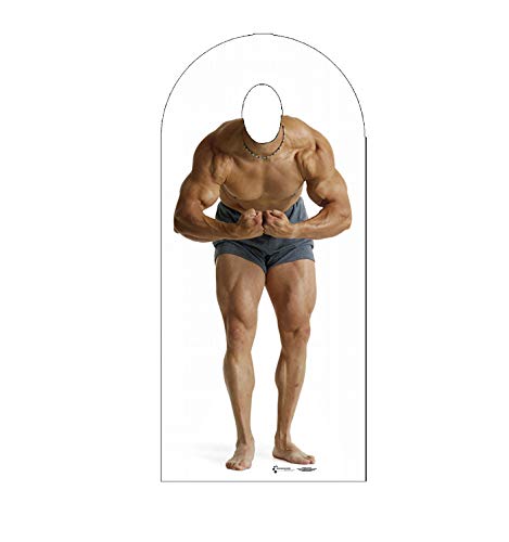 Muscle Man Stand-In Standup Poster , 35x68