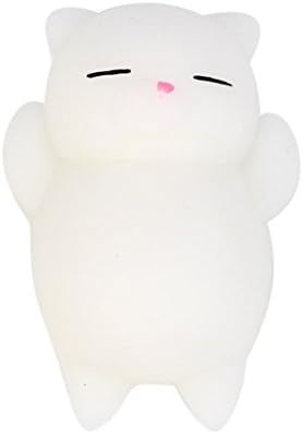Mochi Squishy, Toponly Animal Squishies Mochi Squeeze Toys Soft Squishy Stress Kawaii Animal Squishy Mini Slow Rising Cat Squishies - C