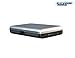 eCharge Wallet Deluxe Portable Power Bank and Credit Card Case (Silver)