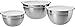 Amazon Basics Stainless Steel Mixing Bowls, Set of 3