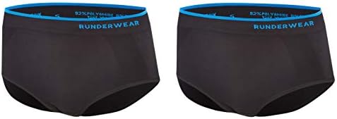 Runderwear Women's Briefs **2 Pair Pack** | Chafe-Free, Performance Underwear with Seamless Technology