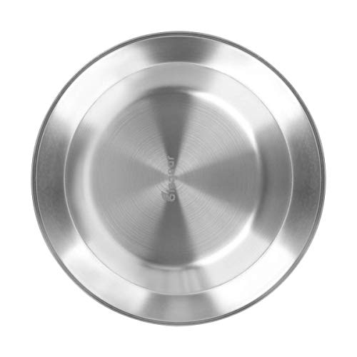 image for Bisgear 27pcs Stainless Steel Tableware Mess Kit Includes Plate Bowl C