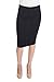ESTEEZ Women's Slimming Denim Pencil Skirt with Tummy Control Panel – 'Miami'