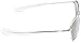 Randolph Aviator AF54663 Square Sunglasses, Matte Chrome, 55 mm