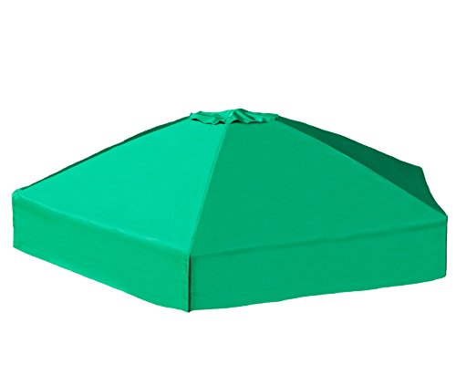 Frame It All 300001508 Hexagonal Collapsible Sandbox Cover, 7' x 8' x 13.5" - Thumbnail 6