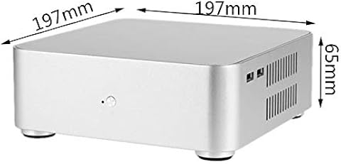 Monland para Itx Estuche de Aluminio Itx Estuche de Aluminio 65Mm Computadora Gruesa Escritorio Estuche de Aluminio Itx