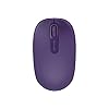 Microsoft-1850-3-Button-Wireless-Mobile-Mouse-Purple Microsoft 1850 3 Button Wireless Mobile Mouse - Purple