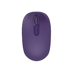 Microsoft 1850 3 Button Wireless Mobile Mouse - Purple