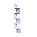 Shelving Solution Set of 2 Reversed Criss Cross Wall Shelf