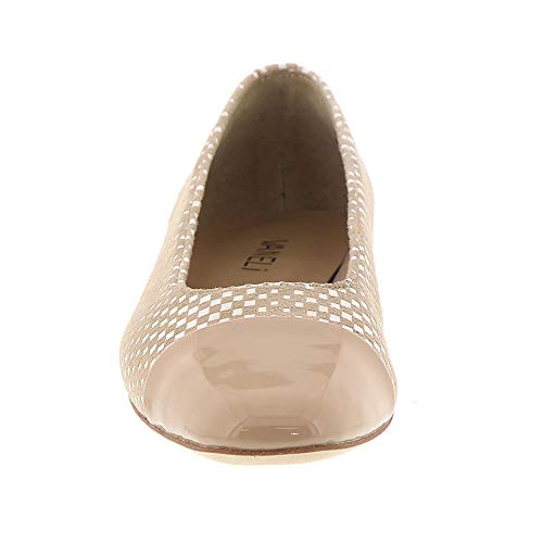 Van Eli Frankie Spectator Women's Pump 8.5 2A(N) US Beige - Thumbnail 4