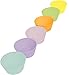 Casabella Boxed Muffin Cup, Large, Multicolor, Set of 6
