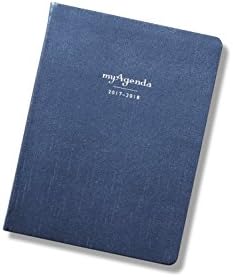 myAgenda Desktop Day Planner (2017-2018) . Organize Your Busy Life with the Convenient Week-At-A-View Layout. Quotes included Each Week for Motivatio (Navy)