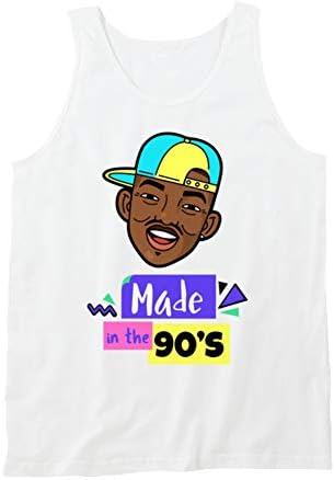 Will Smith Fresh Prince of Bel Air Made in The 90s Retro Vintage Pop Culture Inspired Tanktop