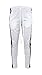 Henry & William Men's Wide Stripe Patter Accent Techno Track Pants W/Ankle Zipper