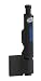 Trident 10 Inch Tall Black Magnetic Pool Child Safety Gate Latch | Keyed Alike | TRIDENT-10-BK-KA primary