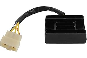 RAREELECTRICAL New Voltage Regulator Compatible With Suzuki Atv Lt-F4wdx Quad King By Part Numbers Sh572e-12 3280019B10 3280019B00 32800-19B11 3280019B11 Sh572e12 19B11 Sh572e12 Sh572e-12 19B11