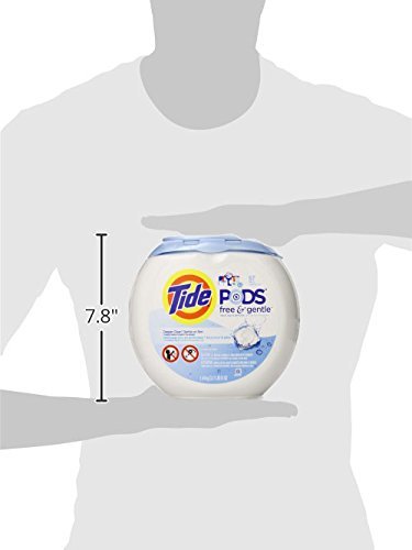 TIDE FREE & GENTLE HE LAUNDRY DETERGENT (114 CAPSULES)