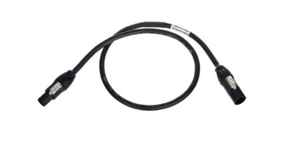 Neutrik 1027564 Strom cable connection black 1 m